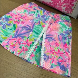Lilly Pulitzer Daphne Luxletic It Was All A Dream Golf Skort UPF 50+